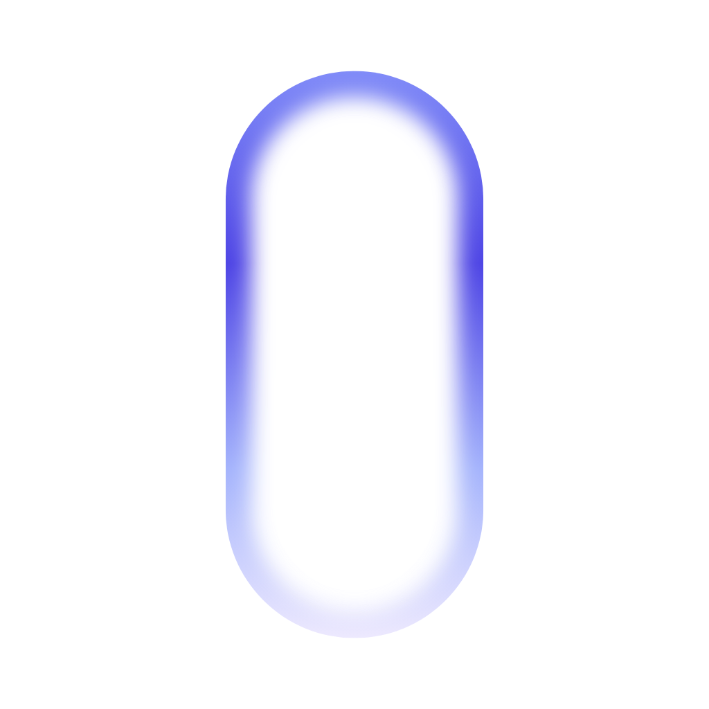 airlock icon: the pill mark on its own, square, for dark backgrounds