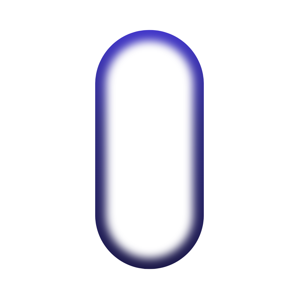 airlock icon: the pill mark on its own, square, for light backgrounds